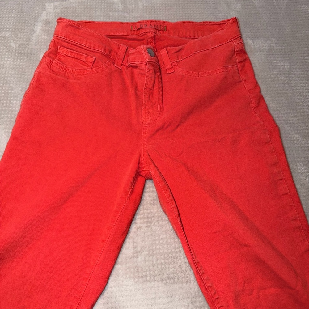 J Brand Vibrant Coral Skinny Jeans size 29 - Picture 2 of 10